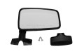 Door Mirror, Right, Black : 87-95 Jeep Wrangler YJ