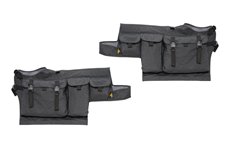 HighRock 4×4™ Element™ Door Storage Bags, Black Denim : 1976-1986 CJ7, 1987-1995 Jeep Wrangler YJ, 1997-2006 Jeep Wrangler TJ