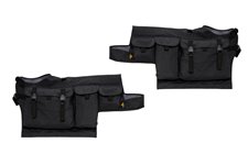 HighRock 4×4™ Element™ Door Storage Bags, Black Diamond : 1976-1986 CJ7, 1987-1995 Jeep Wrangler YJ, 1997-2006 Jeep Wrangler TJ