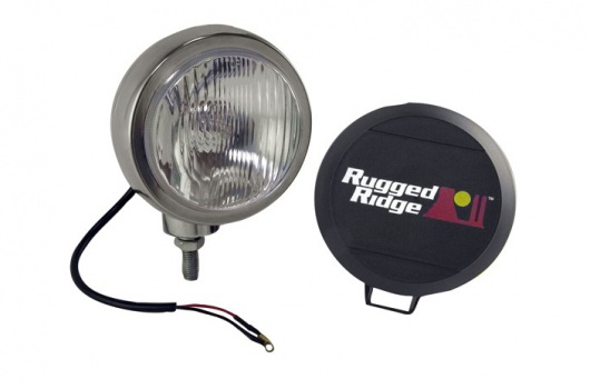 6 Inch Round HID Off Road Fog Light, Stainless Steel Housing