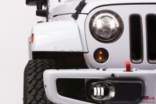 LED Jeep Turn Signals – Model 239 J2 Series, smoked lens : 07-17 Jeep Wrangler JK