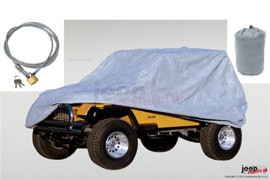 Full Car Cover Kit : 55-06 Jeep CJ/Wrangler YJ/TJ