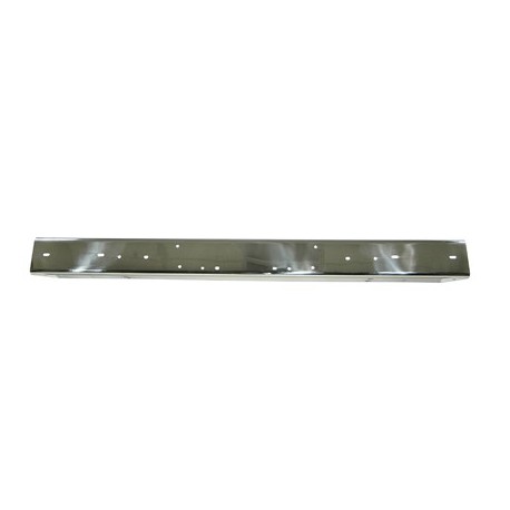 Stainless Steel Front Bumper Without Holes : 97-06 Jeep Wrangler TJ