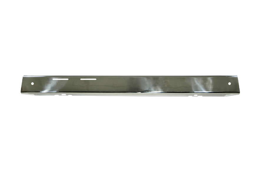 Front Bumper Overlay, Stainless Steel : 76-86 Jeep CJ Models